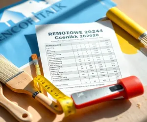 Cennik Usług Remontowych 2024 Warmińsko Mazurskie