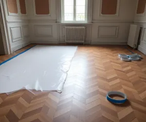 Jak zabezpieczyć parkiet przed remontem